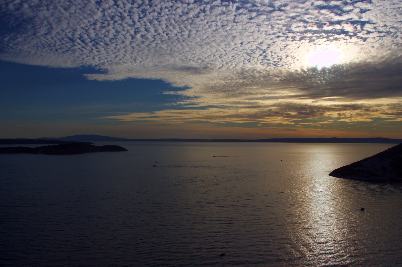 Sonnenuntergang Rab, Kroatien