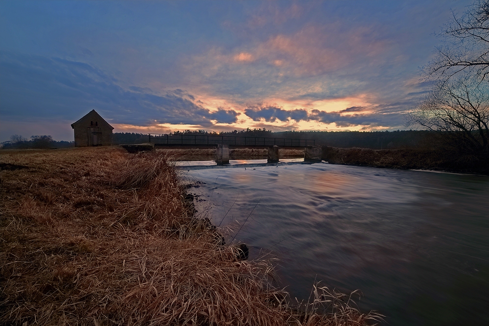 sonnenuntergang rednitzhembach 