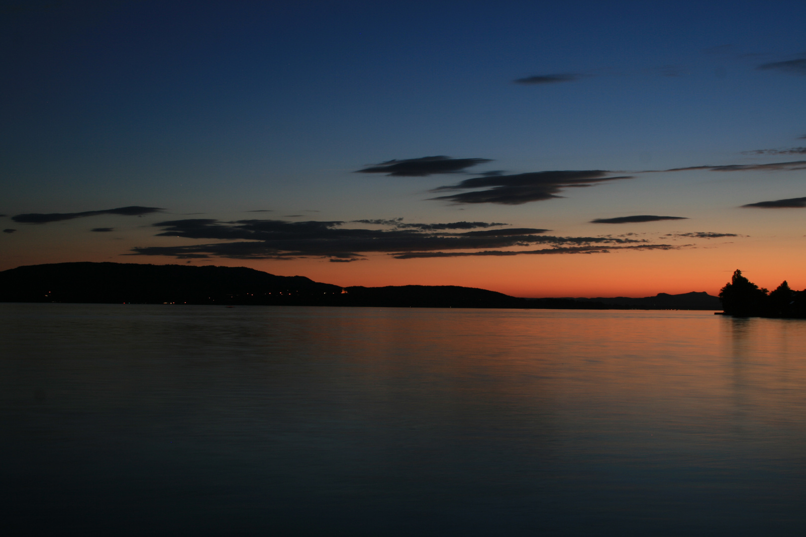 Sonnenuntergang Reichenau