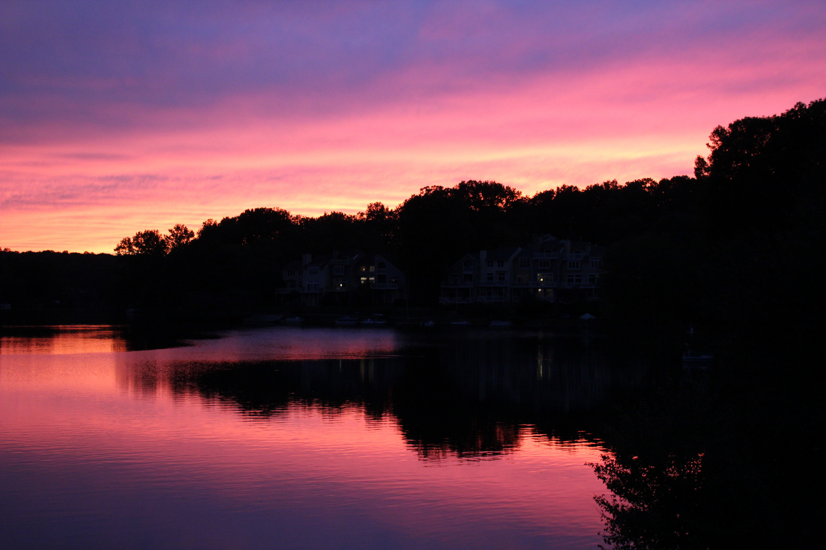 Sonnenuntergang Reston, Virginia