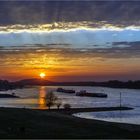 Sonnenuntergang Rhein 2017-01