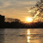 Sonnenuntergang Rhein / Rhine Sundwn