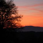 Sonnenuntergang Richtung Uetliberg