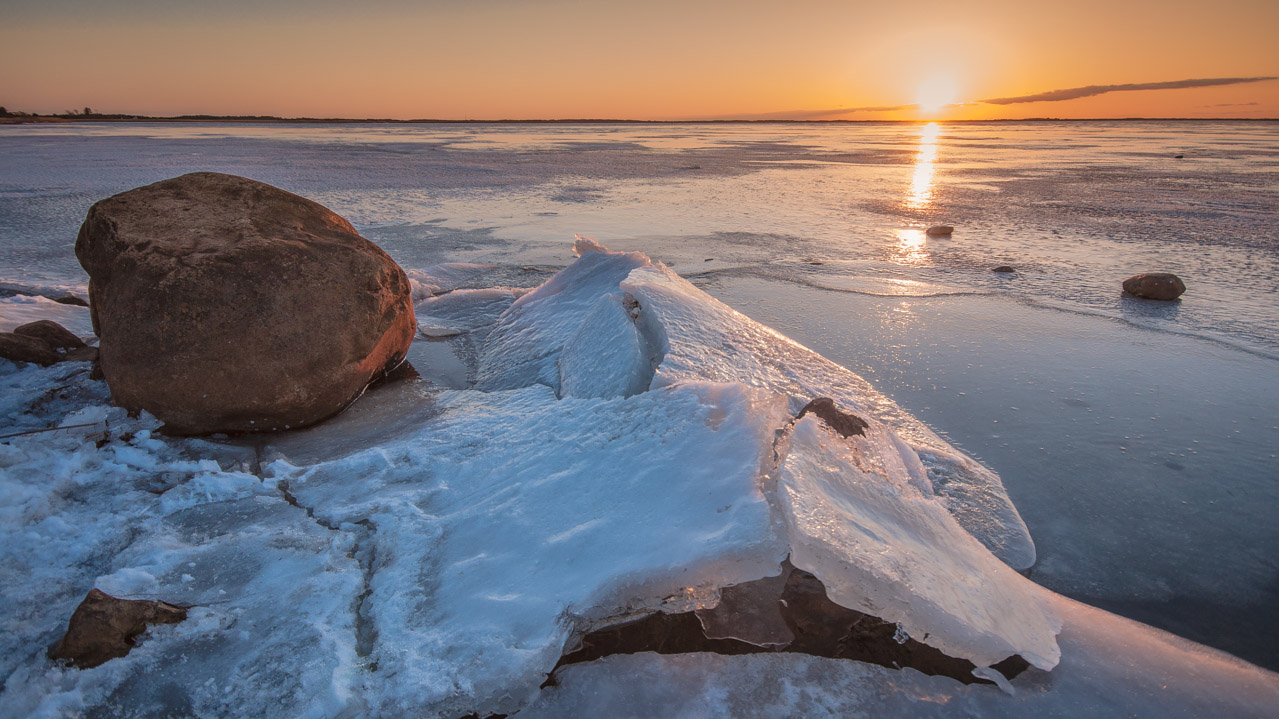 Sonnenuntergang Ringkøbingfjord