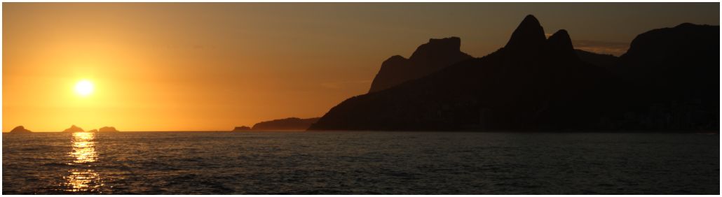 Sonnenuntergang Rio/Ipanema