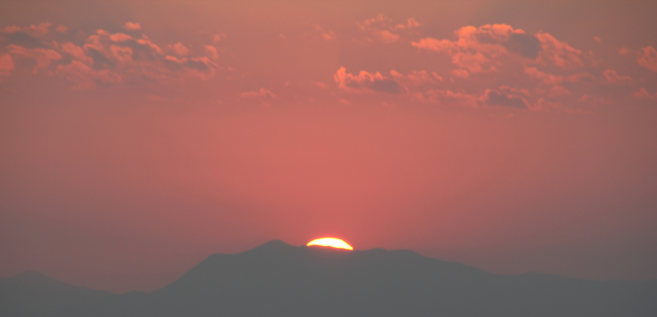 Sonnenuntergang Rossano,Kalabrien