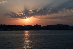 Sonnenuntergang Rotes Meer