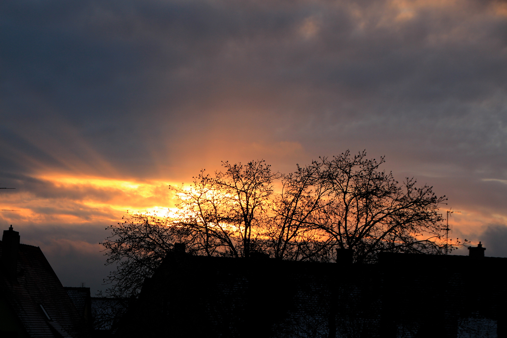 Sonnenuntergang Rothenburg o. d. Tauber