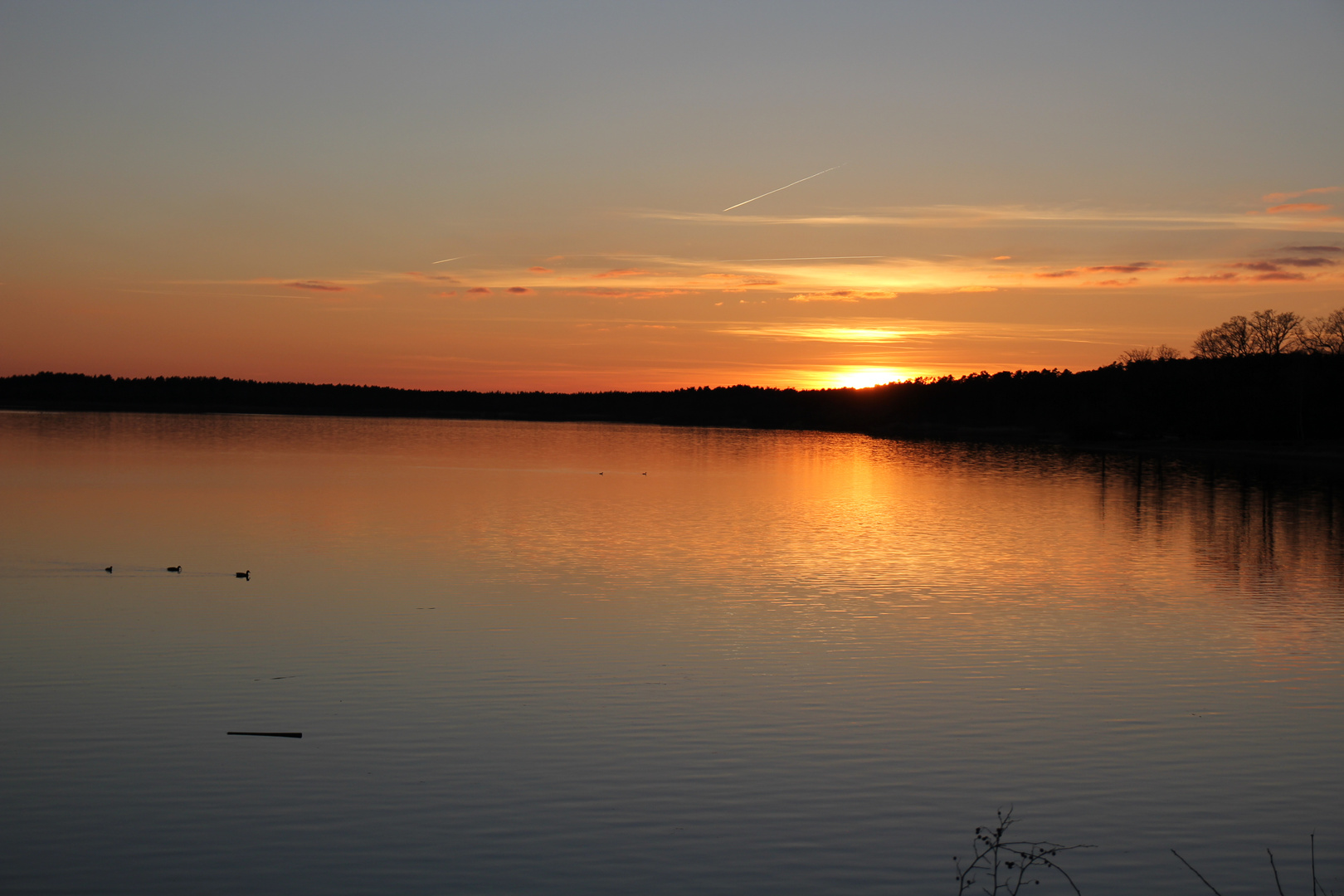 Sonnenuntergang Rothsee