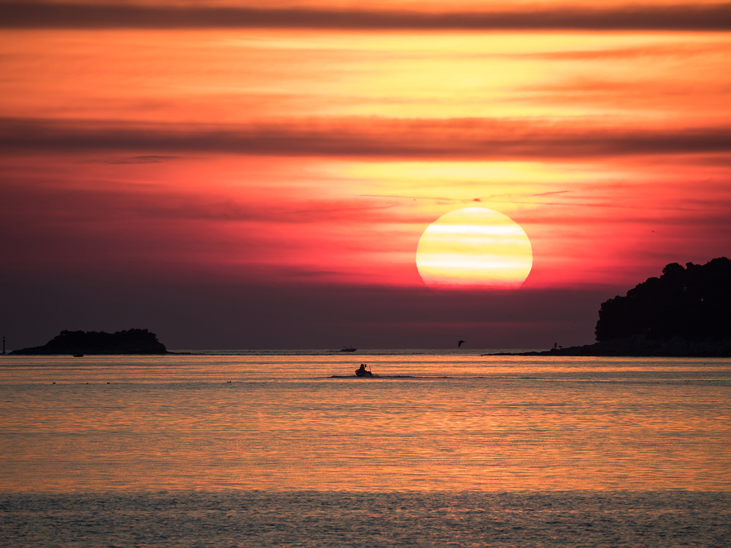 Sonnenuntergang Rovinj