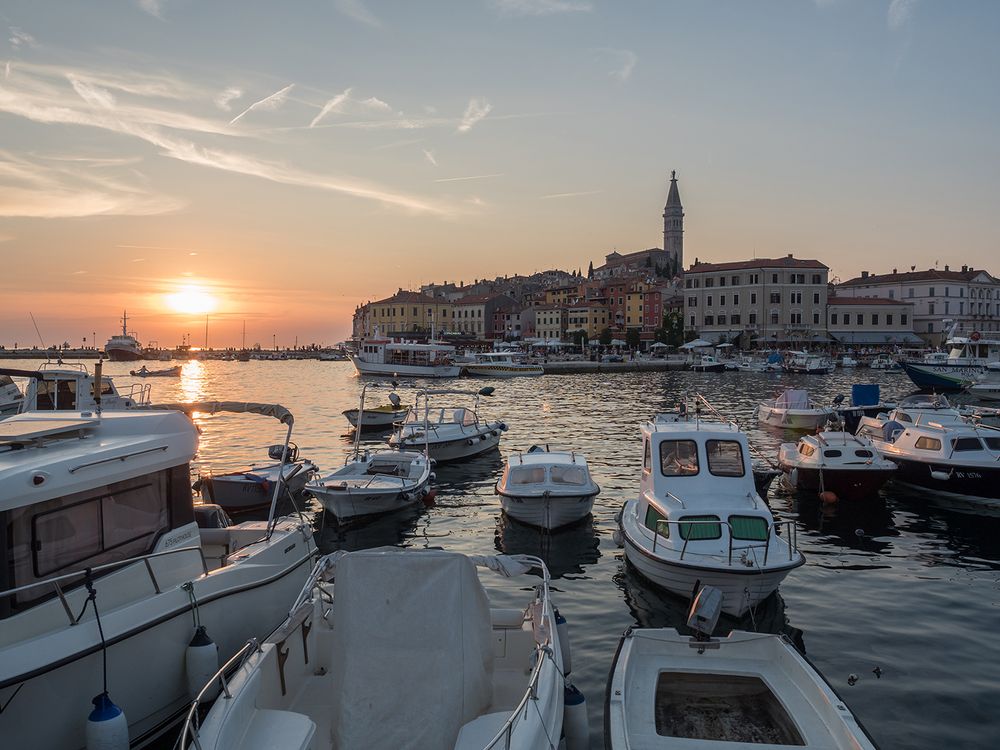 Sonnenuntergang Rovinj