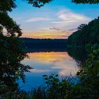 Sonnenuntergang Rubbenbruchsee Osnabrück Juli 2020