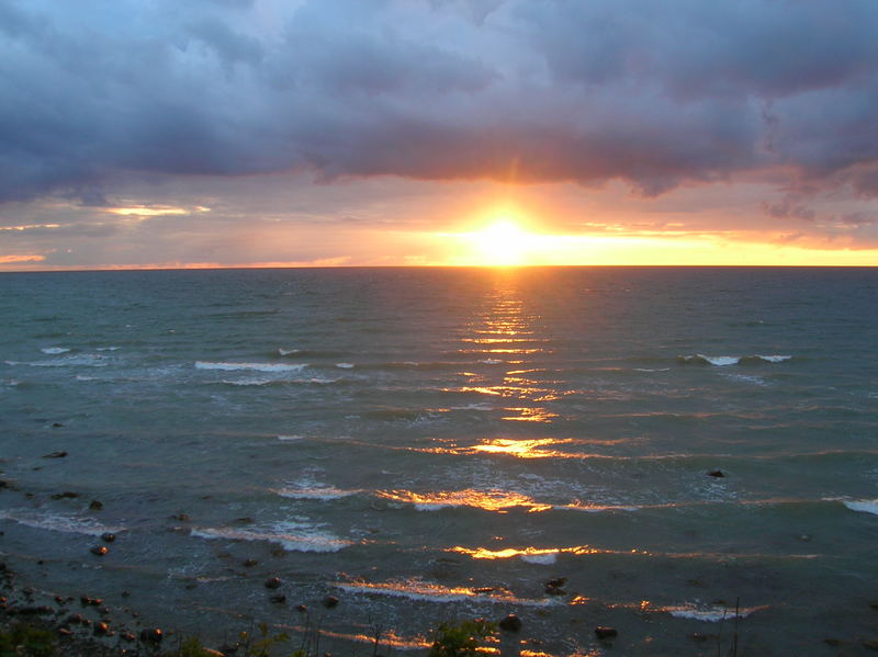 Sonnenuntergang Rügen