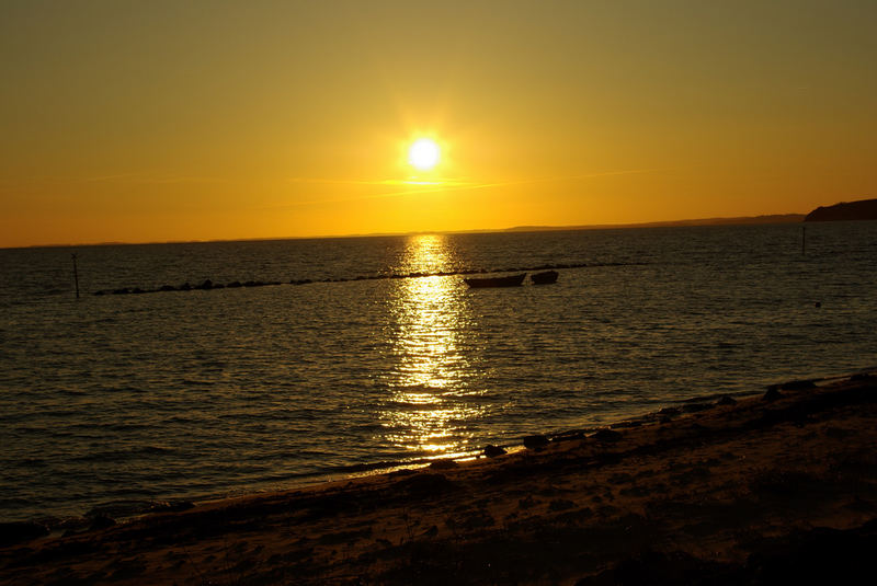 Sonnenuntergang Rügen