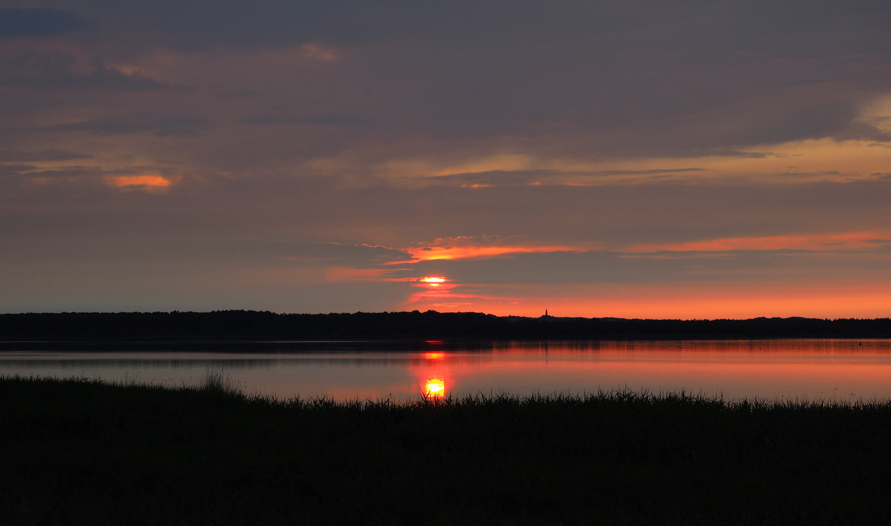 Sonnenuntergang Rügen