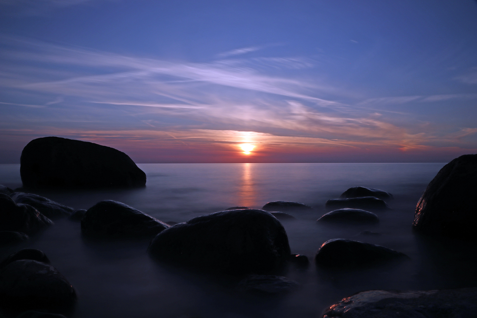 Sonnenuntergang Rügen Juli 2017