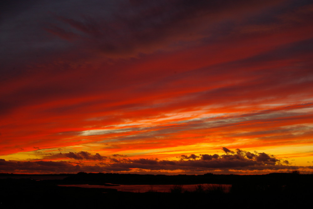 Sonnenuntergang Rügen (Sellin)