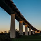 Sonnenuntergang Ruhrtalbrücke