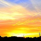 Sonnenuntergang Saarbrücken Rodenhof Malstatt