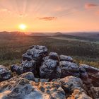 Sonnenuntergang - Sächsische Schweiz