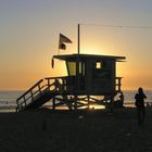 Sonnenuntergang Santa Monika Beach