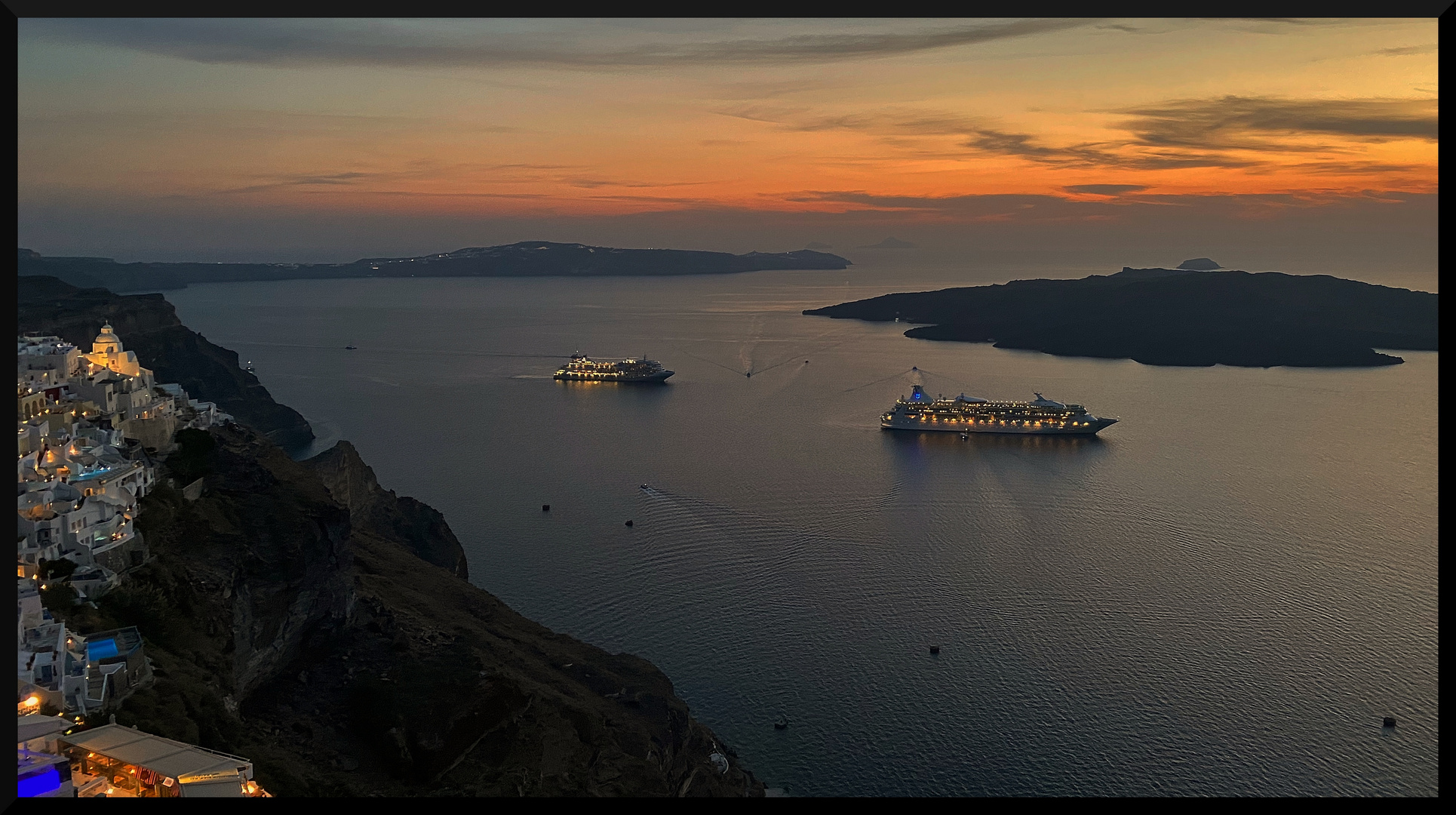 Sonnenuntergang Santorini