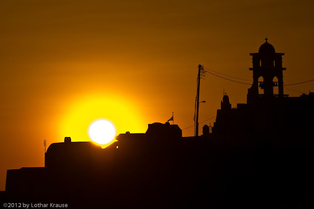 Sonnenuntergang Santorini