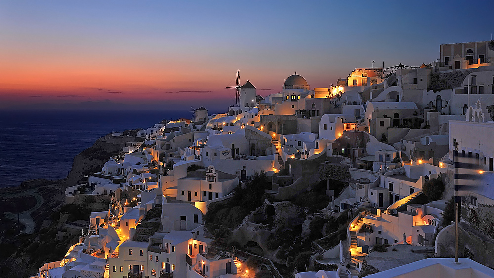 "Sonnenuntergang - Santorini - Oia"