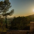 Sonnenuntergang Santuari de la Concolacio Mallorca