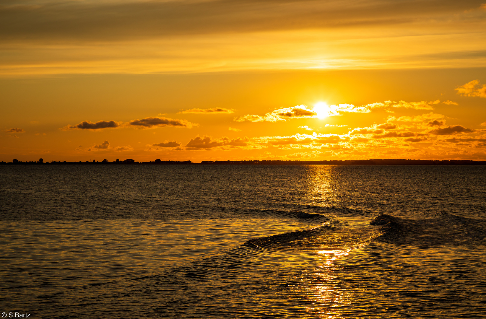 Sonnenuntergang Schaprode (2)