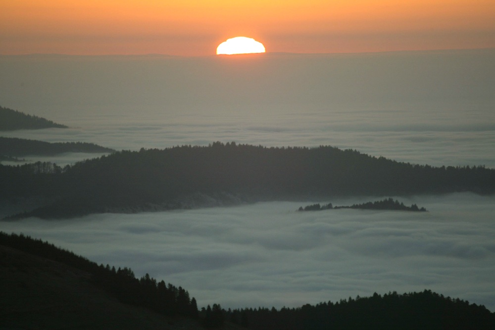 Sonnenuntergang Schauinsland (Schwarzwald) [2]