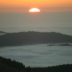 Sonnenuntergang Schauinsland (Schwarzwald) [2]