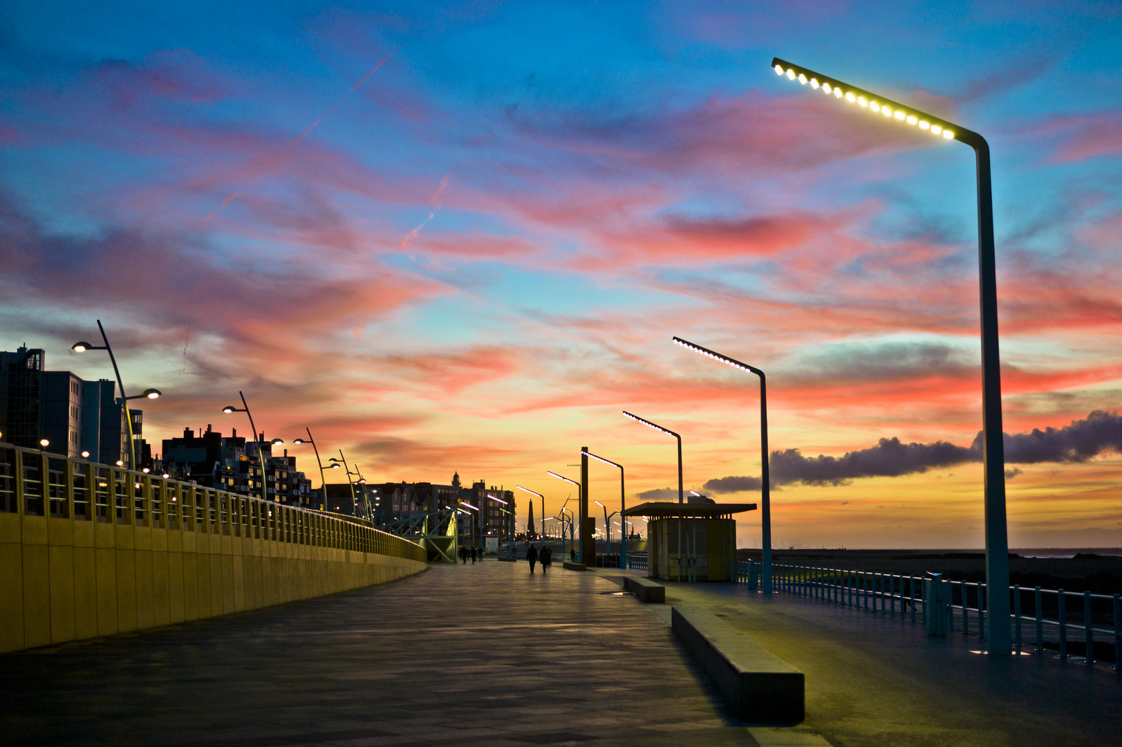 Sonnenuntergang, Scheveningen, The Netherlands, 2013