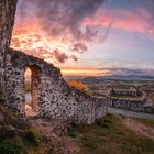 Sonnenuntergang Schlossberg Waldeck