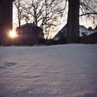Sonnenuntergang Schlossgarten