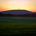 Sonnenuntergang Schmirchauer Höhe/ Neue Landschaft Ronneburg