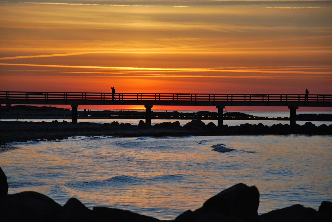 Sonnenuntergang Schönberger Strand