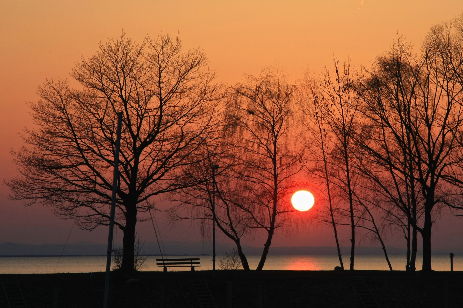 Sonnenuntergang Schwarzbad