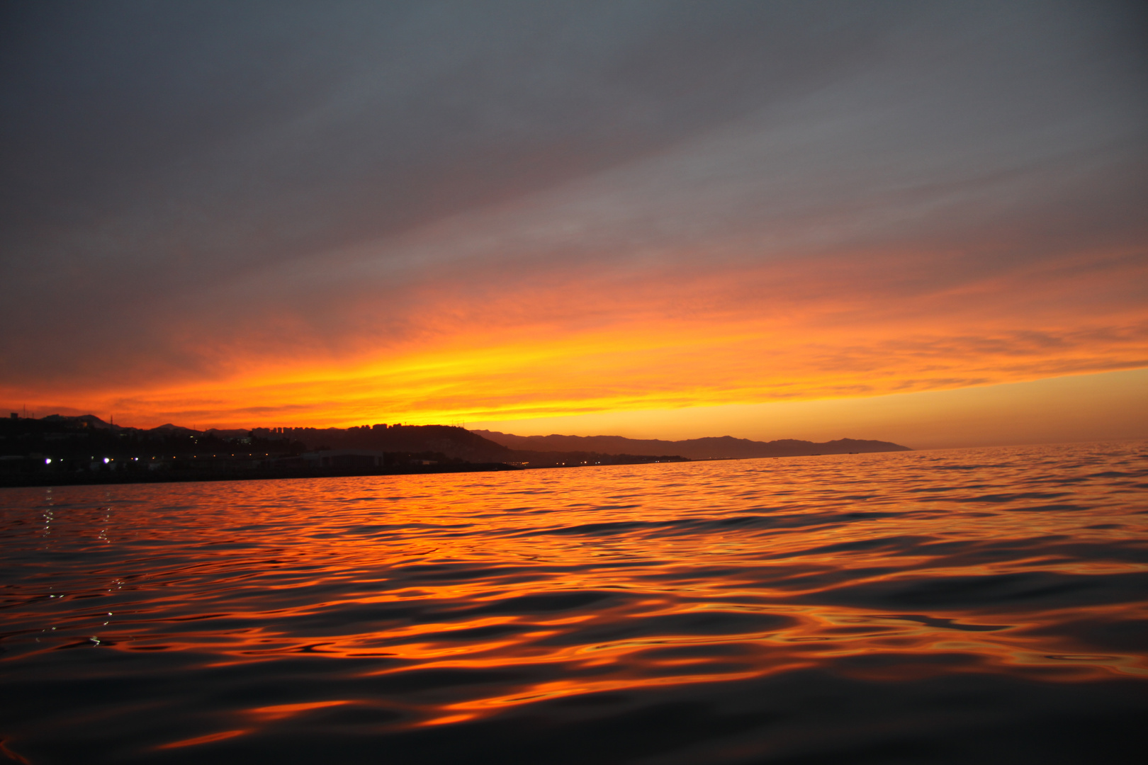 Sonnenuntergang - Schwarzes Meer