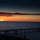 Sonnenuntergang Seebrücke Rerik