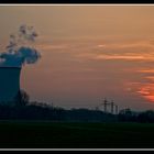 Sonnenuntergang Segelflugplatz Lünen