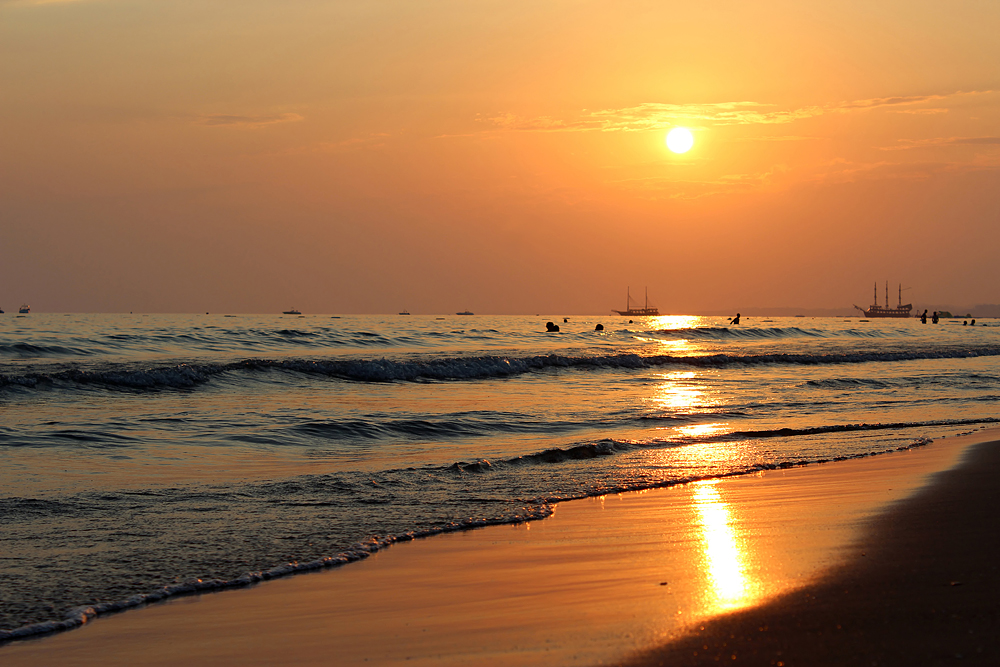 Sonnenuntergang (Side/Türkei)