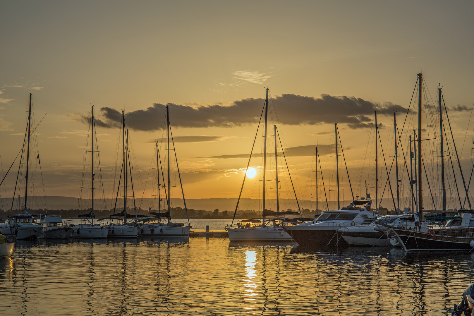 Sonnenuntergang Siracusa