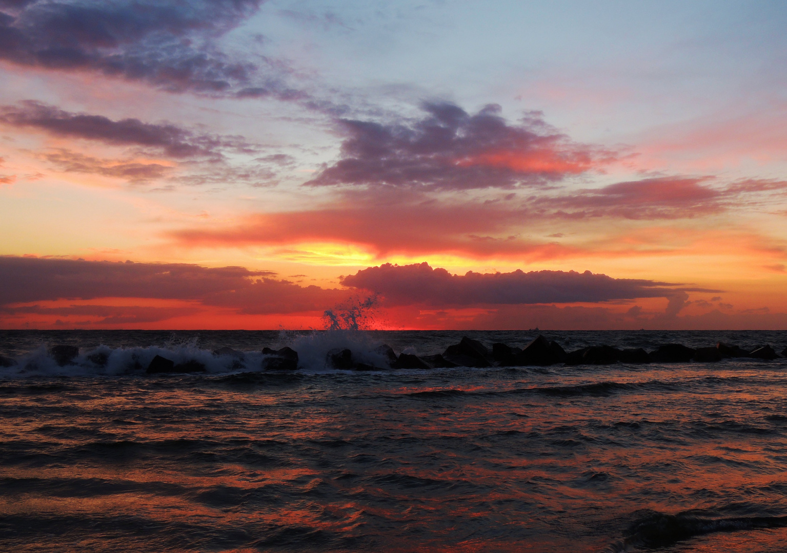 Sonnenuntergang, so wie ich ihn liebe