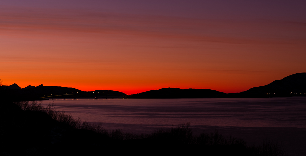 Sonnenuntergang Sommarøy