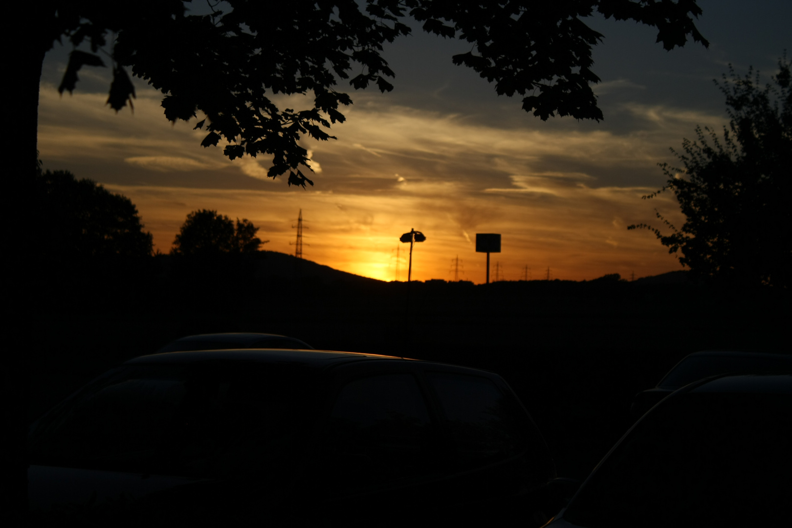 Sonnenuntergang Sommer 2013