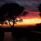 Sonnenuntergang, Son Font, Calvia, Mallorca