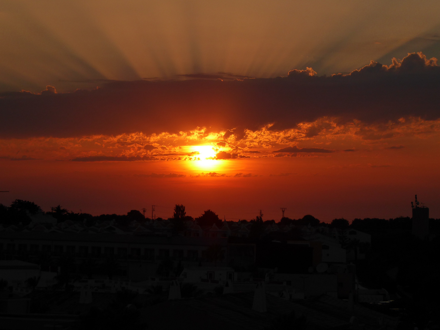 Sonnenuntergang Son Xoriguer, Menorca