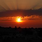 Sonnenuntergang Son Xoriguer, Menorca
