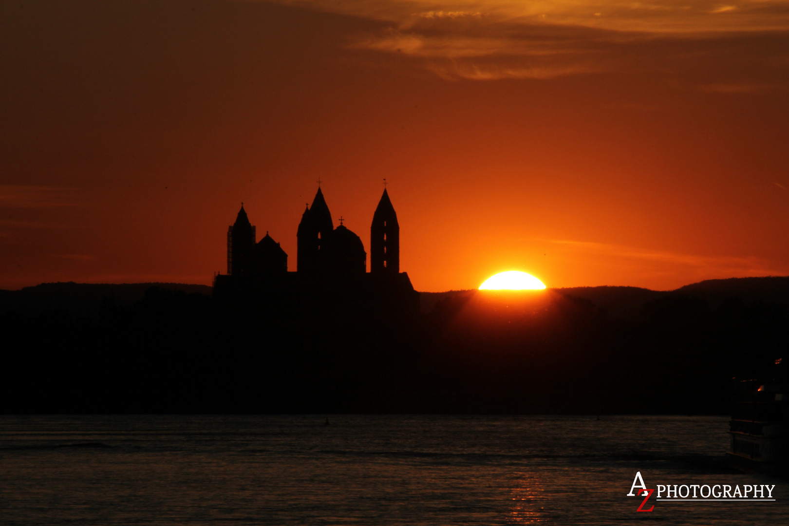 Sonnenuntergang Speyer